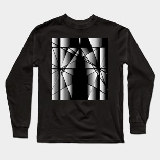 Black-and-white glass Long Sleeve T-Shirt